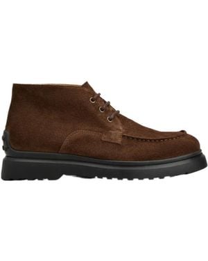 Tod's Carrarmato Light Ankle Boots - Brown
