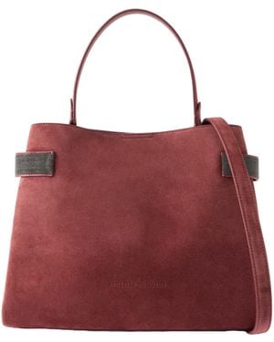 Brunello Cucinelli Single-Handle Handbag - Red