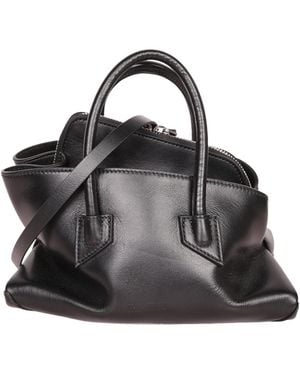 The Attico Double-Handle Handbag - Black