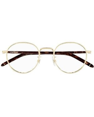 Montblanc Round Frame Glasses - Multicolour