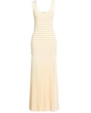 Rag & Bone Striped Sleeveless Dress - White