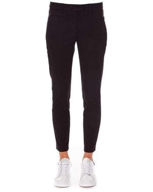 Dondup Straight Casual Trousers - Blue
