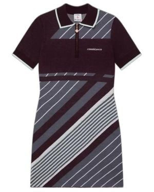 CASABLANCA Polo Dress - Purple