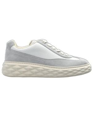 Jimmy Choo Diamond Maxi Retro M Trainers - White