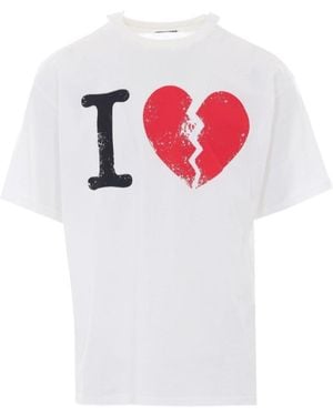 Magliano Suffer Graphic Oversized T-Shirt - White