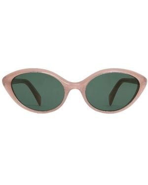Celine Cat Eye S264 Sunglasses - Green