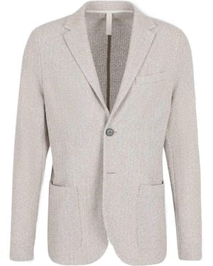 Harris Wharf London Long-Sleeved Suit Jacket - Grey