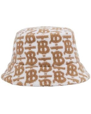 Burberry Monogram Jacquard Bucket Hat - Multicolour