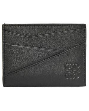Loewe Puzzle Edge Cardholder Wallet - Black