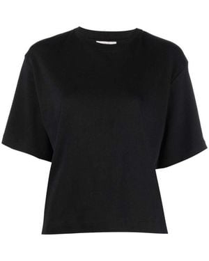 Vince Short-Sleeve Cotton T-Shirt - Black