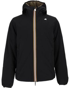 K-Way Jack St Warm Reversible Jacket - Black