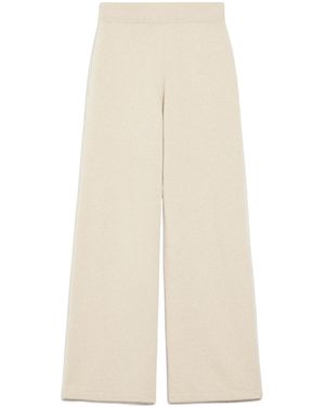 Weekend by Maxmara Elastic Waist Casual Trousers - White