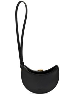 Jacquemus Le Porte Clisso Wrist Strapped Wallet - Black