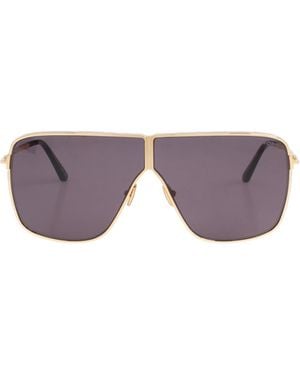 Tom Ford Logo Sunglasses - Purple