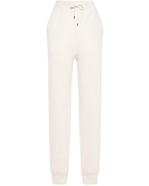Tom Ford Compact Virgin Wool Blend Slim Trousers - White