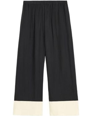 By Malene Birger Block-Colour Trousers - Black