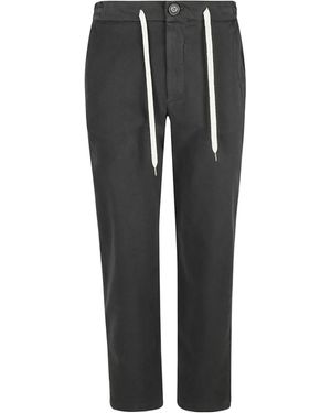 Eleventy Drawstring Casual Pants - Black