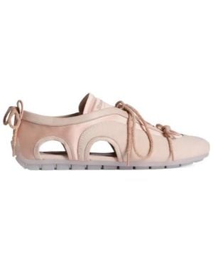 Simone Rocha Cut-Out Sneakers - Pink