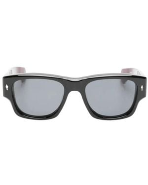 Jacques Marie Mage 'Dino' Sunglasses - White