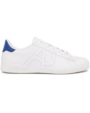Armani Jeans Logo Casual Sports Shoes - White