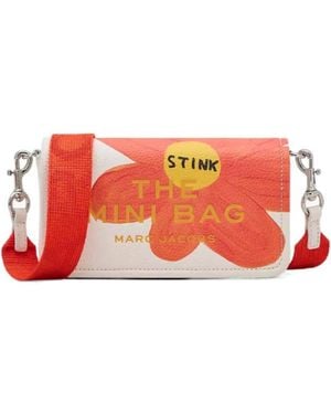 Marc Jacobs David Shrigley X Mini Bag - Red