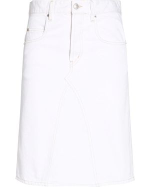 Isabel Marant Denim Skirts - White