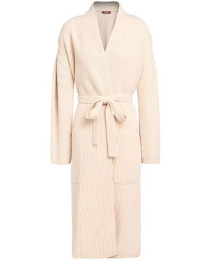 Max Mara Knitted Long Sleeve Cardigan - Natural