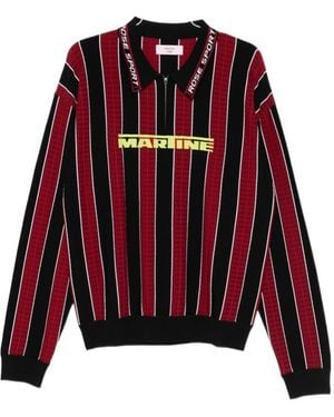 Martine Rose Polo Shirts - Red
