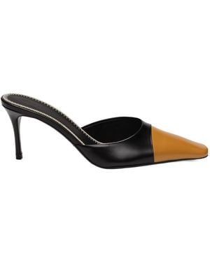 Magda Butrym Pointed-Toe Mules - Black