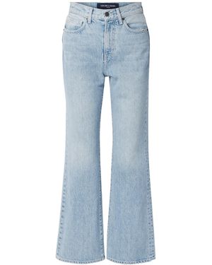 Veronica Beard High-Waisted Jeans - Blue