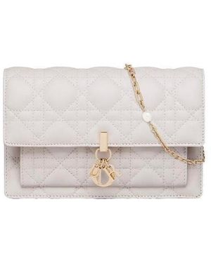 Dior Logo Shoulder Bag - White