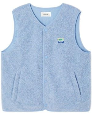 American Vintage Sleeveless Vest - Blue
