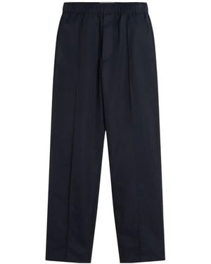 Lanvin Elastic Waistband Trousers - Blue