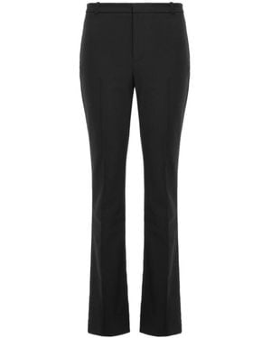 Vince Cigarette Flared Trousers - Black