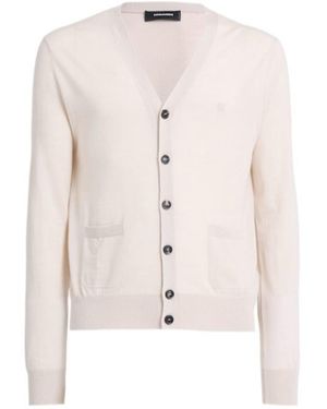 DSquared² Knit Cardigan - White