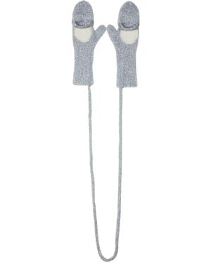 KENZO Winter Holidays Mittens - Blue