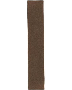Bottega Veneta Ribbed Scarf - Brown