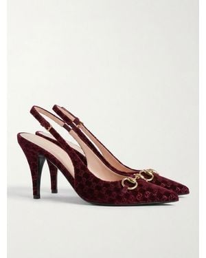 Gucci Décolleté Slingback With Clip - Multicolour