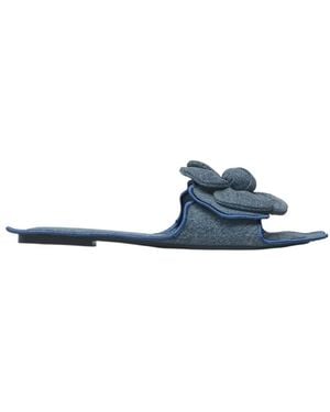 Marc Jacobs The Denim Daisy Sandal - Blue