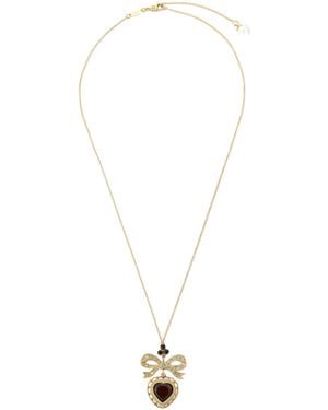 Dolce & Gabbana 18Kt Saint Drop Earrings - White