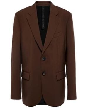 Petar Petrov Ilan Single-Breasted Wool Blazer - Brown