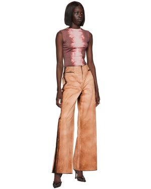 16Arlington Tan Hagen Jeans - Pink