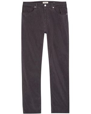 FRAME Mid-Rise Straight Leg Jeans - Blue