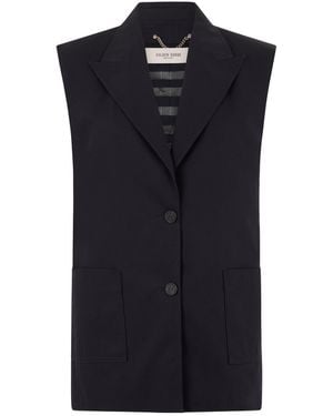 Golden Goose Sleeveless Blazer - Blue