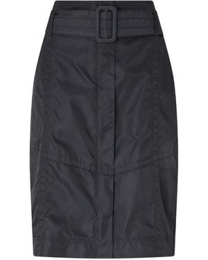 Pinko Belted Pencil Skirt - Grey