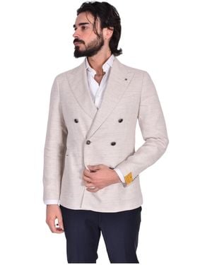Tagliatore Double-Breasted Blazer - Red