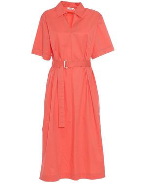 Peserico Midi Dress - Red