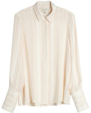 Zeus+Dione Textured Shirt - White