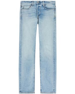 Tom Ford Selvedge Straight-Leg Denim Jeans - Blue