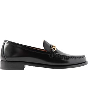 Tom Ford Embellished Leather Loafers - Black